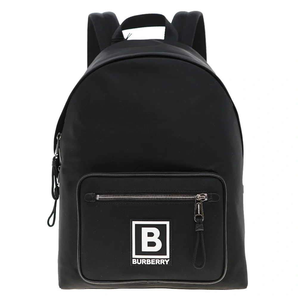 Burberry Abeydalle Backpack Black Nylon New